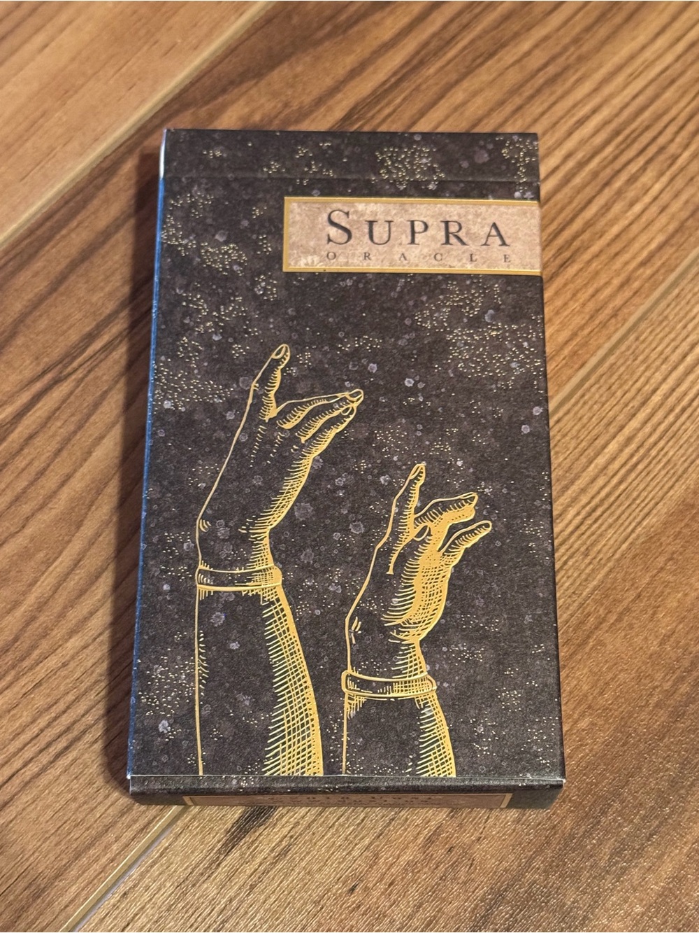 Supra Oracle Deck in Black and Gold